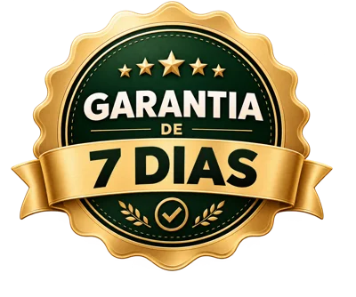 Selo de garantia de 7 dias